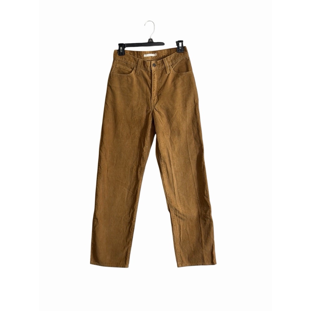 Levi's Sz 26 Women's '94 Baggy Tan Corduroy Loose Fit Straight Leg Pants